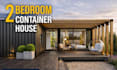 design a modern container house with sketchup 3d modeling and rendering