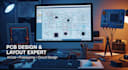 design pcb design, pcb layout, kidcad, hardware prototyping circuit pcb