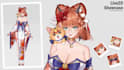 design quality male or female 2d vtuber model 3d vtuber rigging live2d vtube