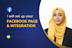 setup your facebook page and integration
