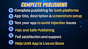upload publish or deploy your app on goolge or apple store in 24 hour