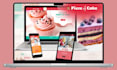 design cake shopify store bakery website cookie store dessert chocolate store