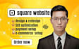 design square online store design squarespace redesign square website