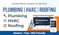 build a wordpress website for plumbing, hvac, and roofing contractors