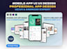 design a professional saas or fintech mobile app UI UX