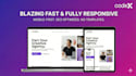 design and build a responsive modern webflow website