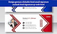design german clickable html email signature outlook html signature qr code html