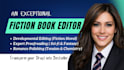 developmental book editor for fiction novel, proofread sci fi, edit romance book