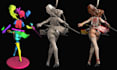 convert, fix, repair, paint, slice stl to 3mf for bambu lab multicolor printing