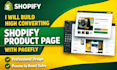 customize shopify theme and improve UI UX design