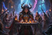 design custom dnd party with epic background