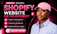 shopify store design shopify store redesign or design shopify clothing website