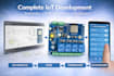 pcb design for esp32, stm32, arduino and raspberry pi iot projects