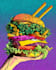 create custom food pop art artwork for wall decor