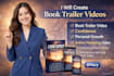 create an inspiring motivational self help book trailer for confidence