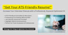 create professional ats optimized resume or CV