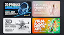 create a photorealistic 3d product animation video ad