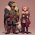 dnd character art and dnd character art