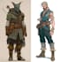 dnd character art and dnd character art