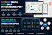 google map, bing map, datatable and third party API integration expert