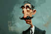 draw artistic cartoon caricatures