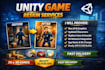 reskin your unity 2d mobile game professionally