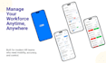 develop a custom hrms and automated payroll system with a mobile app