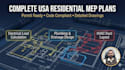 do mep, hvac, electrical, and plumbing drawings