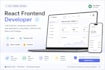 build a modern responsive react website or frontend UI