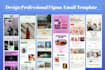 design professional figma email template