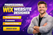 build wix ecommerce website redesign business design landing page development