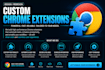 develop custom chrome extension for automation and browser tools