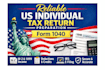 file US individual tax return form 1040 within 24hrs