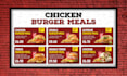 design digital menu board, restaurant menu or tv screen menu