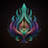 create steam capsule art in pixel art style