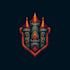 make medieval, fantasy, rpg gaming logo