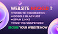 remove malware, fix hacked website and wordpress security