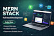 be your mern stack developer for full stack web application