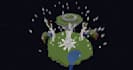 build minecraft castle, villages, base, hubs, spawns, house