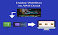 deploy websites on aws