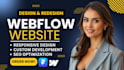 design webflow website, framer landing page, figma to webflow, framer website