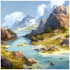 do a fantasy environment, landscape design