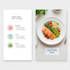 create a healthy meal plan with recipes and support