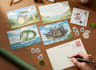 send you studio ghibli postcards from japan