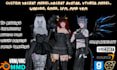 fix vrchat model, rig 3d vrchat avatar, vtuber model, warudo, gmod, sfm, mmd vrm