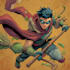 superhero character for comics