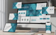 design modern canva business presentation and pitch deck