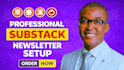 setup substack account substack email newsletter template manage substack post