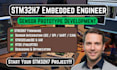 do stm32h7 embedded sensor prototype development using stm32cubeide and iar