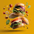 design food poster , burger poster and drink poster